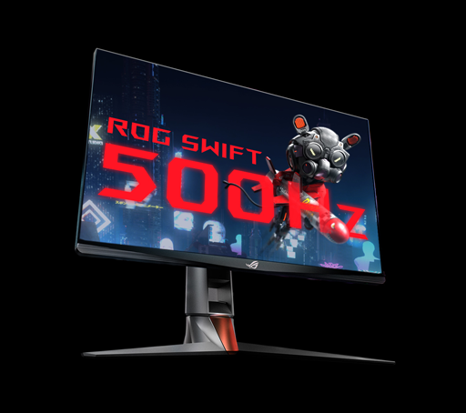 Nvidia annonce le moniteur de jeu Asus Rog Swift 500Hz